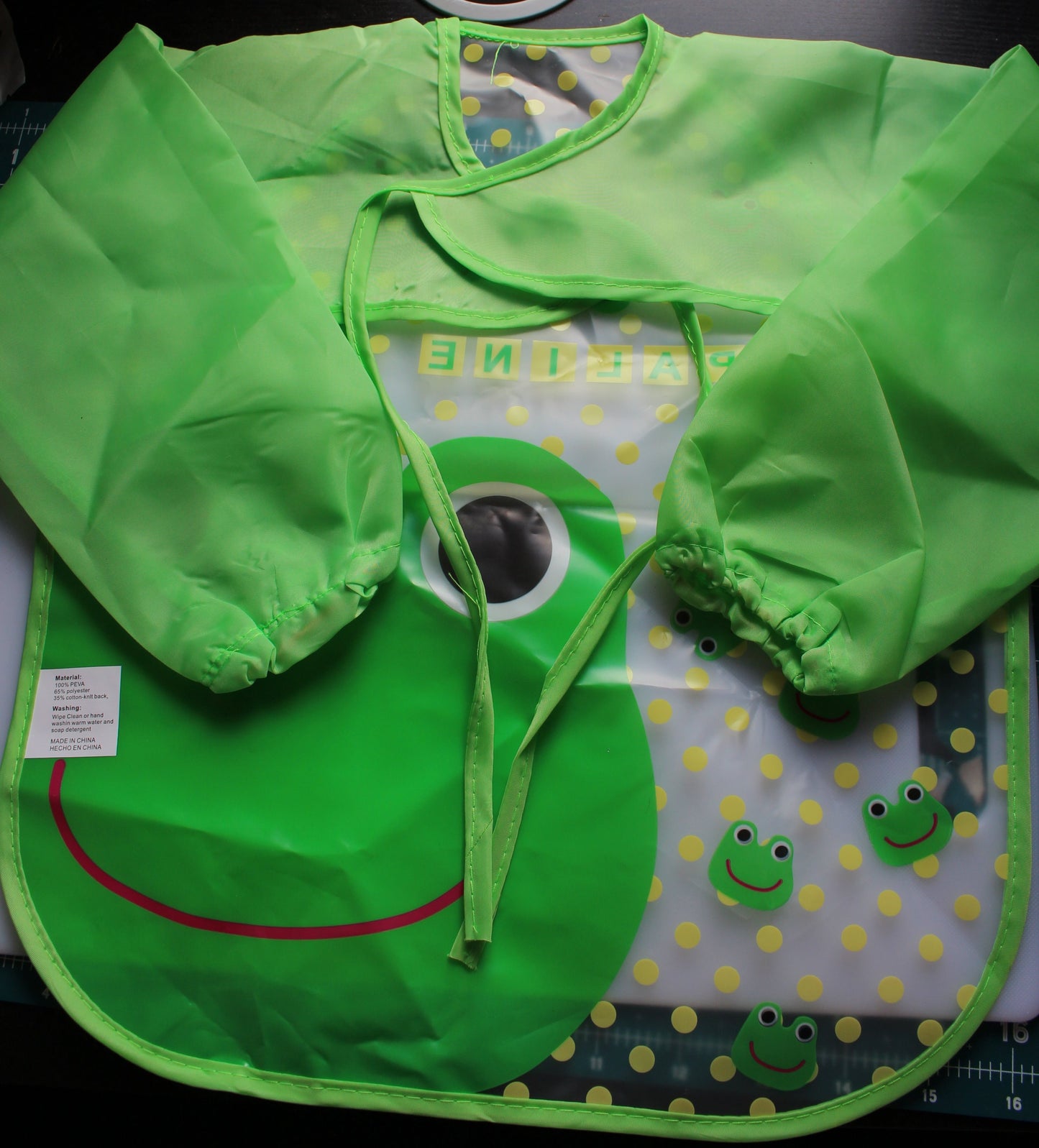 Feeding Waterproof Smock Bib
