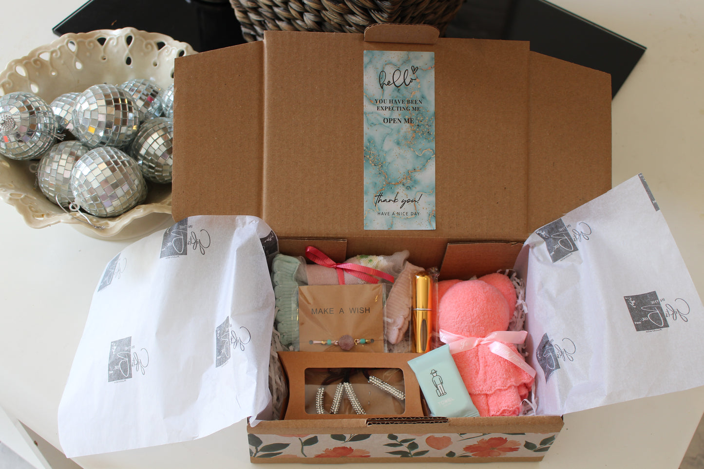 Hand Crafted Gift Box includes Fashion Staples Gift set