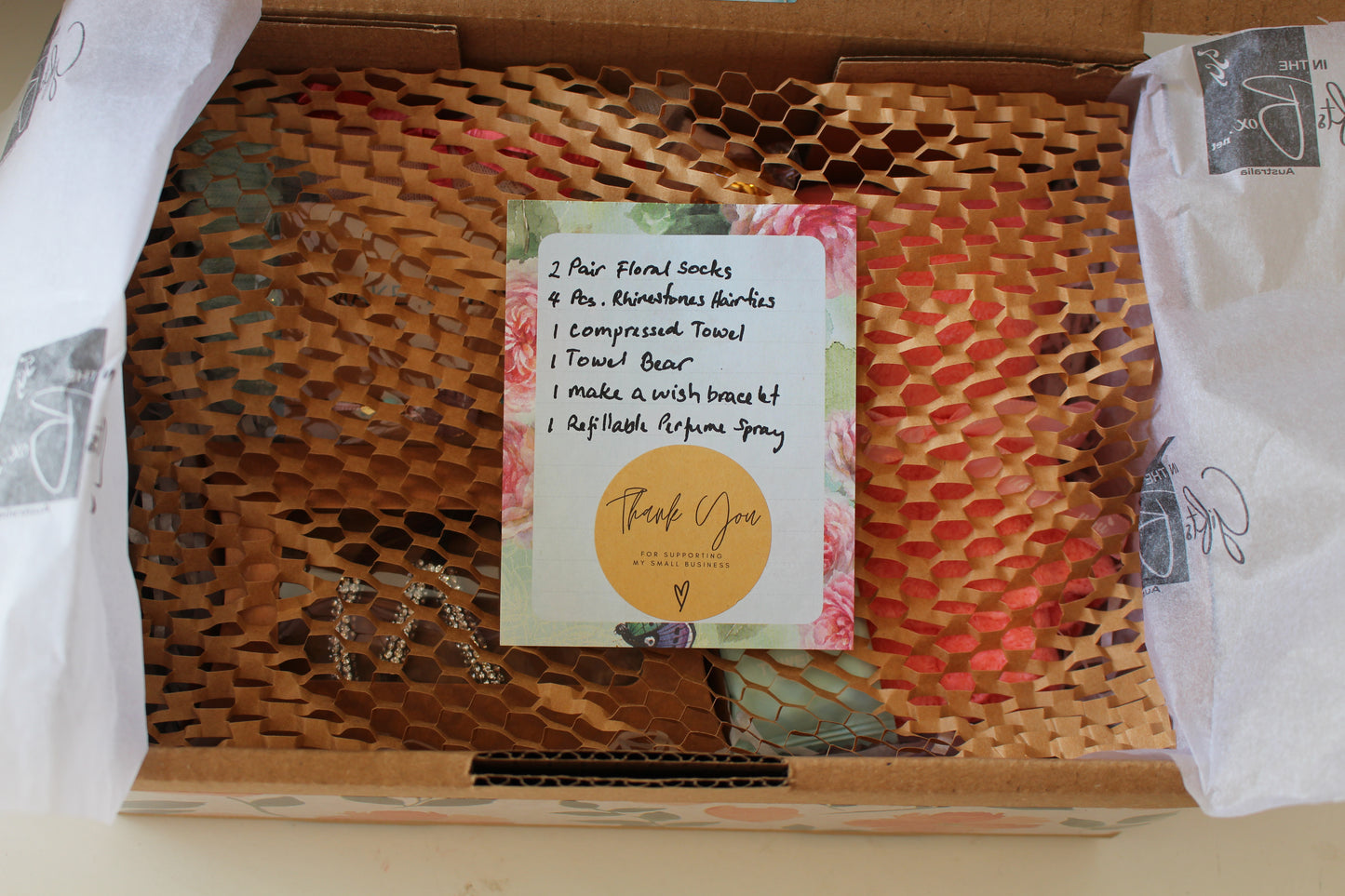 Hand Crafted Gift Box includes Fashion Staples Gift set