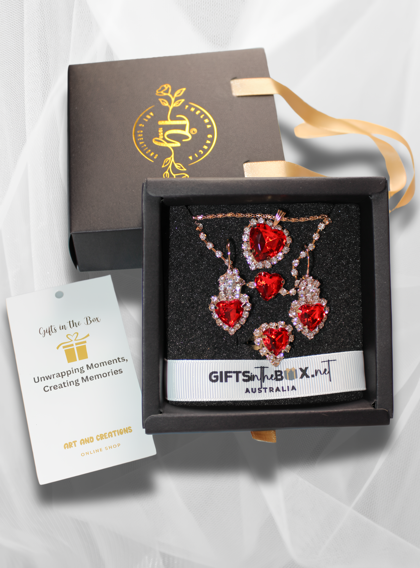 Redstone Gold Plated Jewelry Set ( Last One )