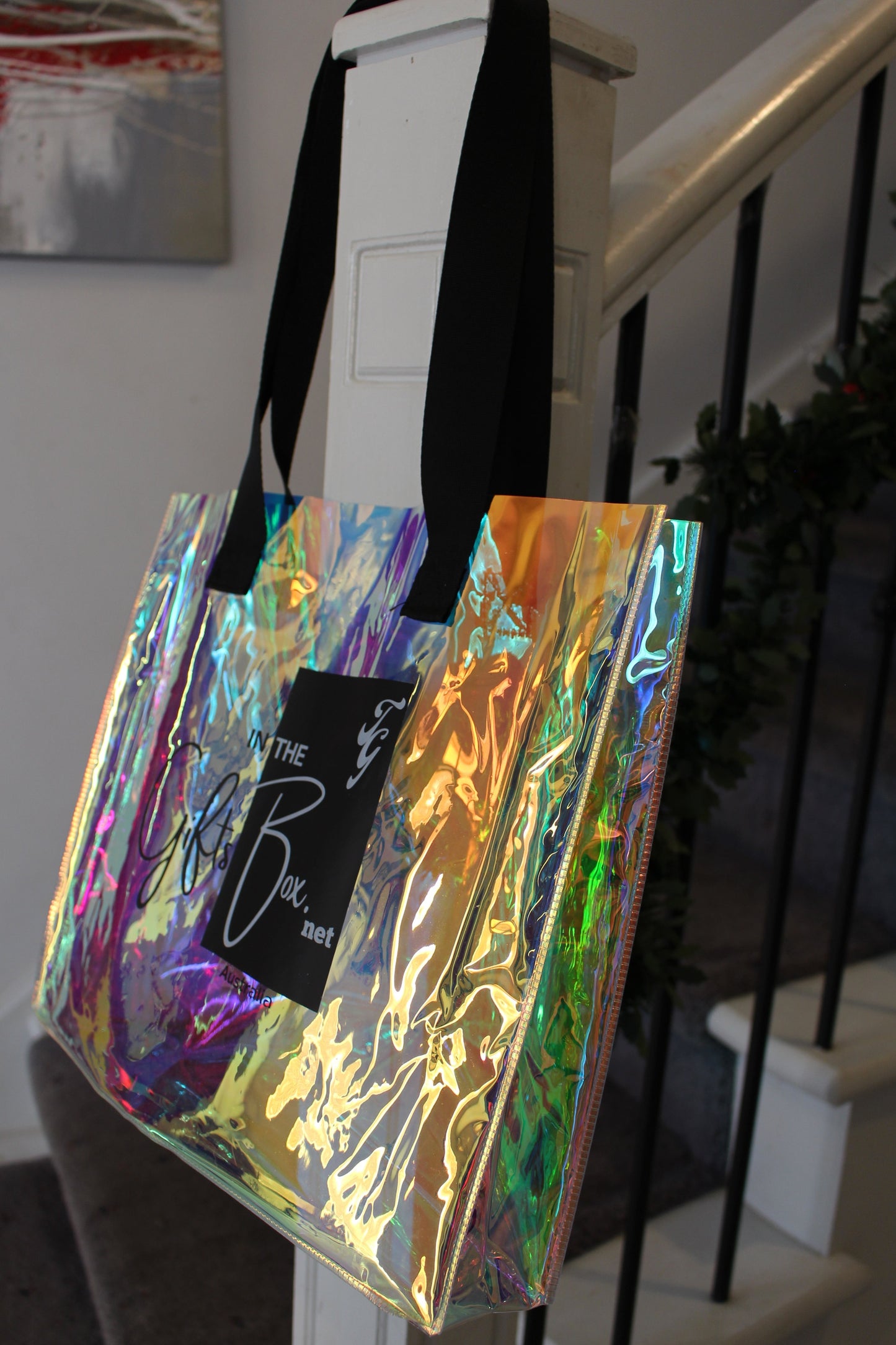 Holographic PVC Tote Bag