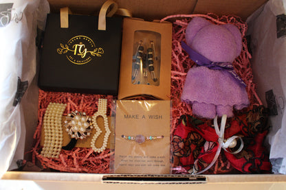 Hand Crafted Gift Box includes A Touch of Sophistication Gift Set