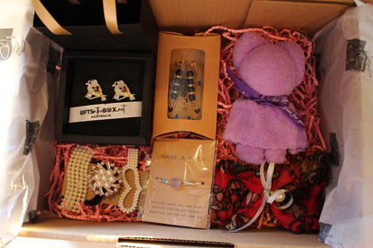 Hand Crafted Gift Box includes A Touch of Sophistication Gift Set