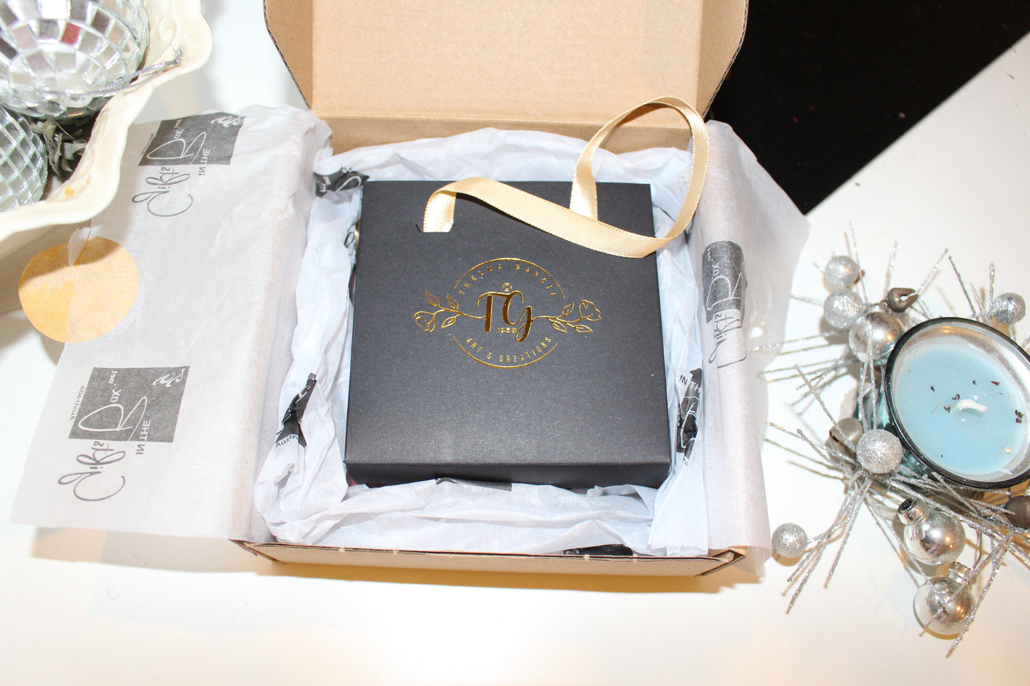 Hand Crafted Gift Box includes Luxury Gift