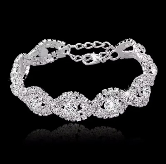 Sparkling Rhinestone Bracelet