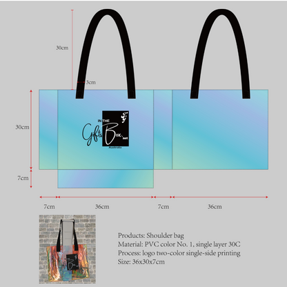 Holographic PVC Tote Bag