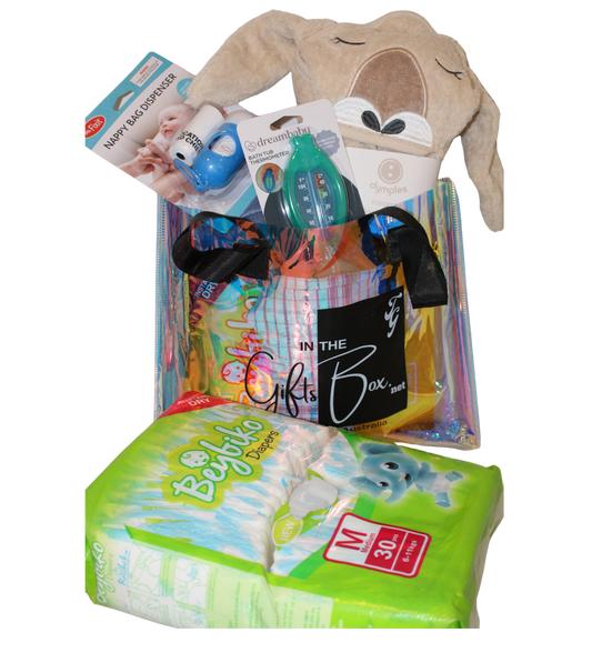 Baby Hamper Gift Bag with Assorted Products